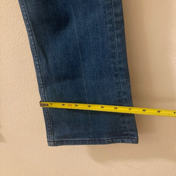 Pilcro & The Letterpress Medium Wash Blue Boot Cut Jeans Woman's Size 27 - Picture 7 of 10